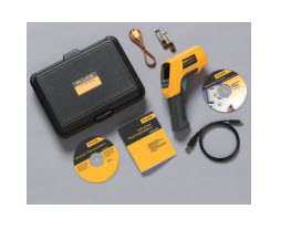 2 in 1 Infrared and Contact Thermometer "Fluke" Model Fluke 566 2 in 1 Infrared and Contact Thermometer "Fluke" Model Fluke 566